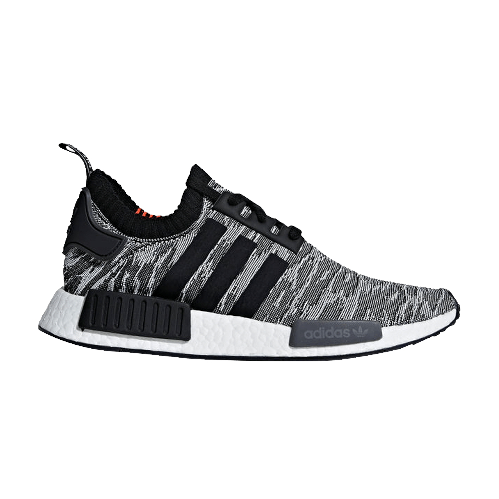 Кроссовки adidas NMD_R1 Primeknit 'Black Glitch'