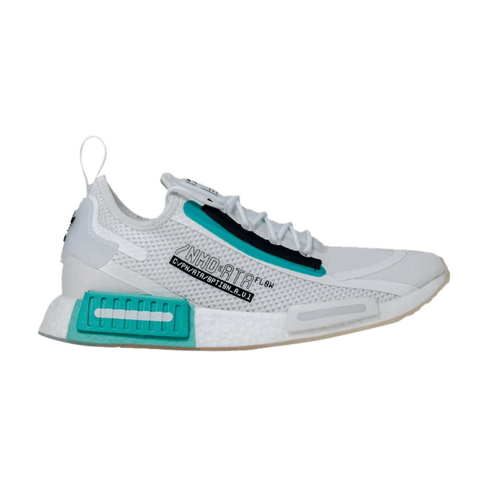 Кроссовки adidas NMD_R1 Spectoo 'White Cyan'