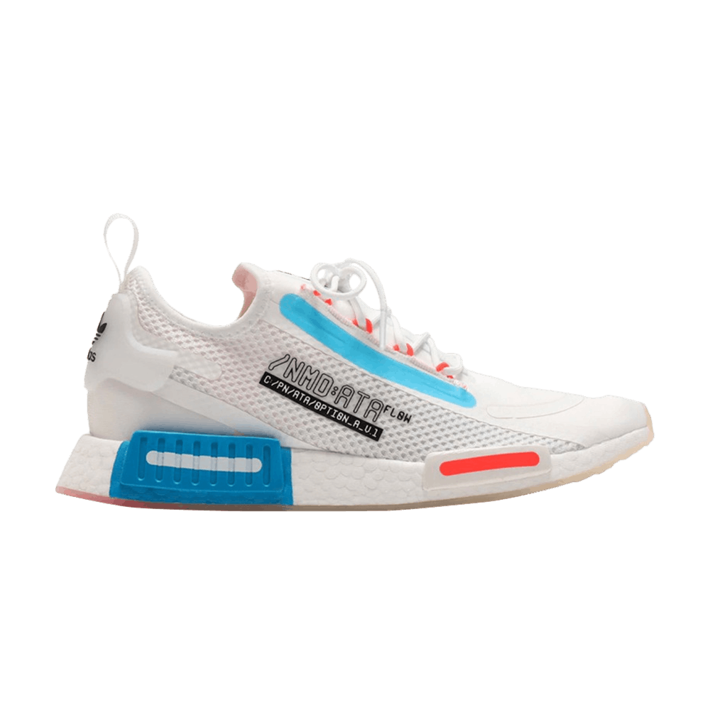 Кроссовки adidas NMD_R1 Spectoo 'White Shock Blue'