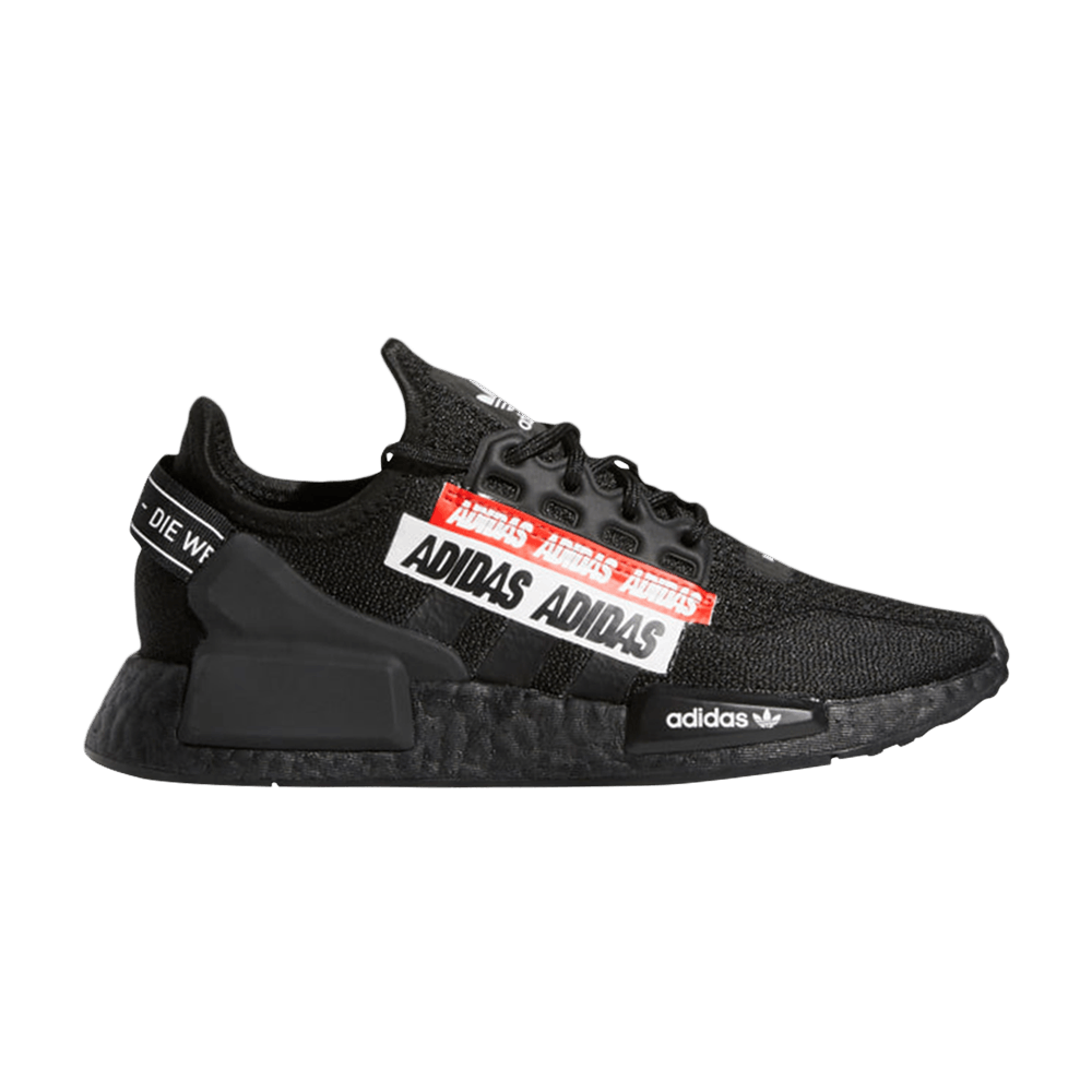 Кроссовки adidas NMD_R1 V2 J 'Overbranded - Core Black'