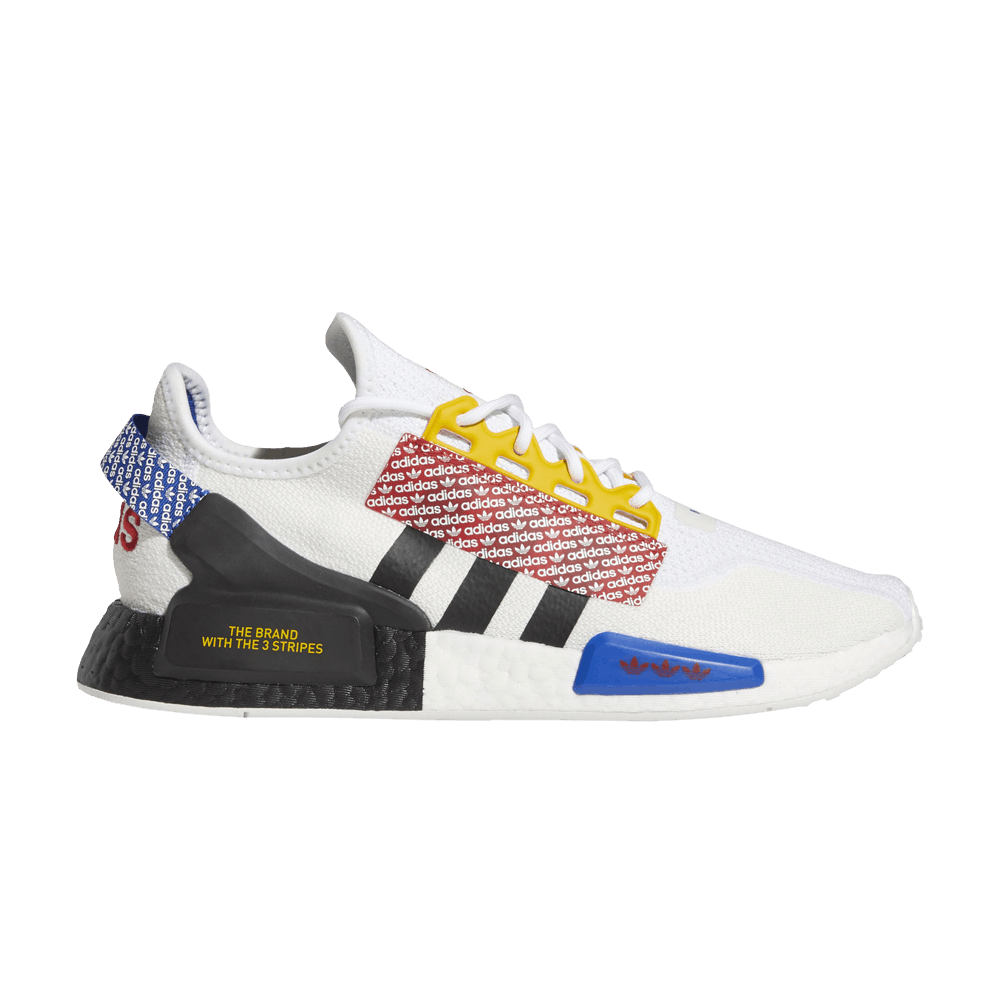 Кроссовки adidas NMD_R1 V2 'Logo Print - Mix Colors'