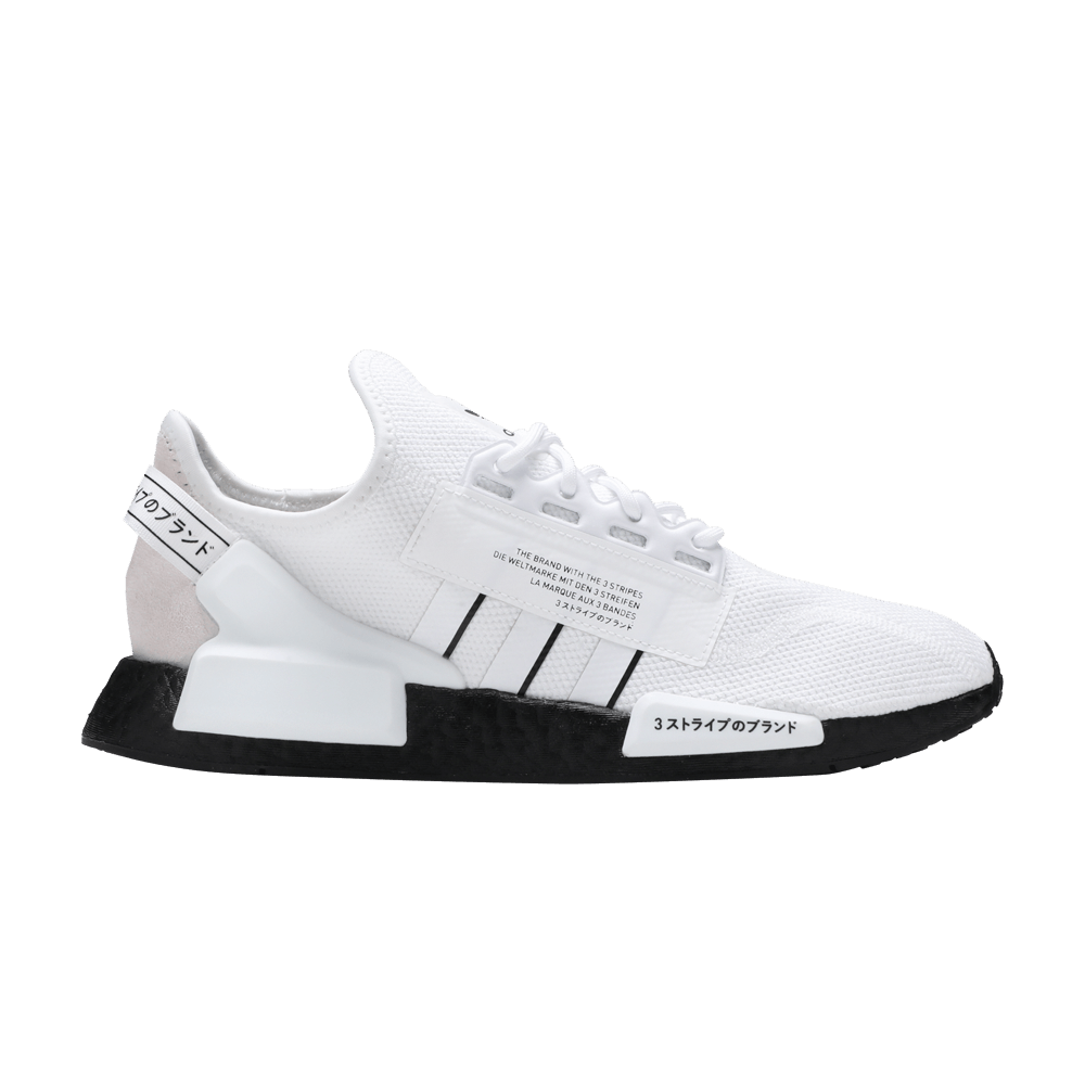 Кроссовки adidas NMD_R1 V2 'White Black'