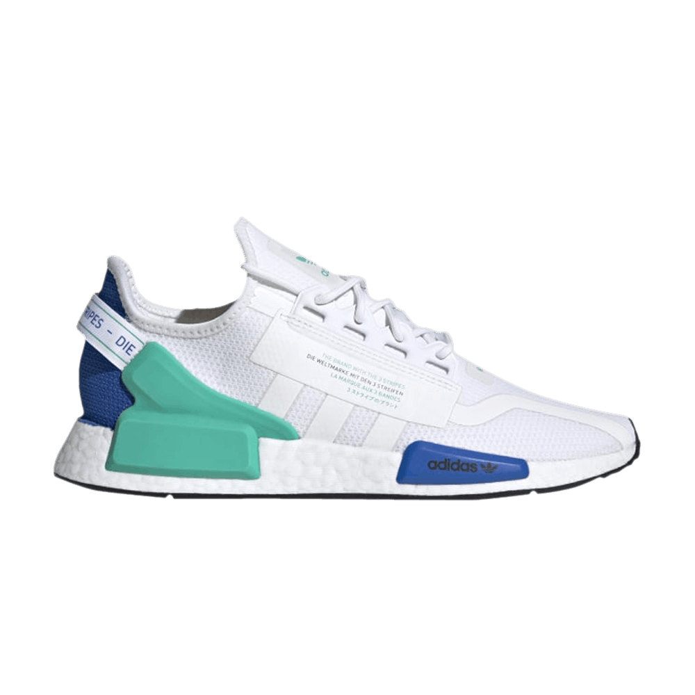 Кроссовки adidas NMD_R1 V2 'White Cyan'