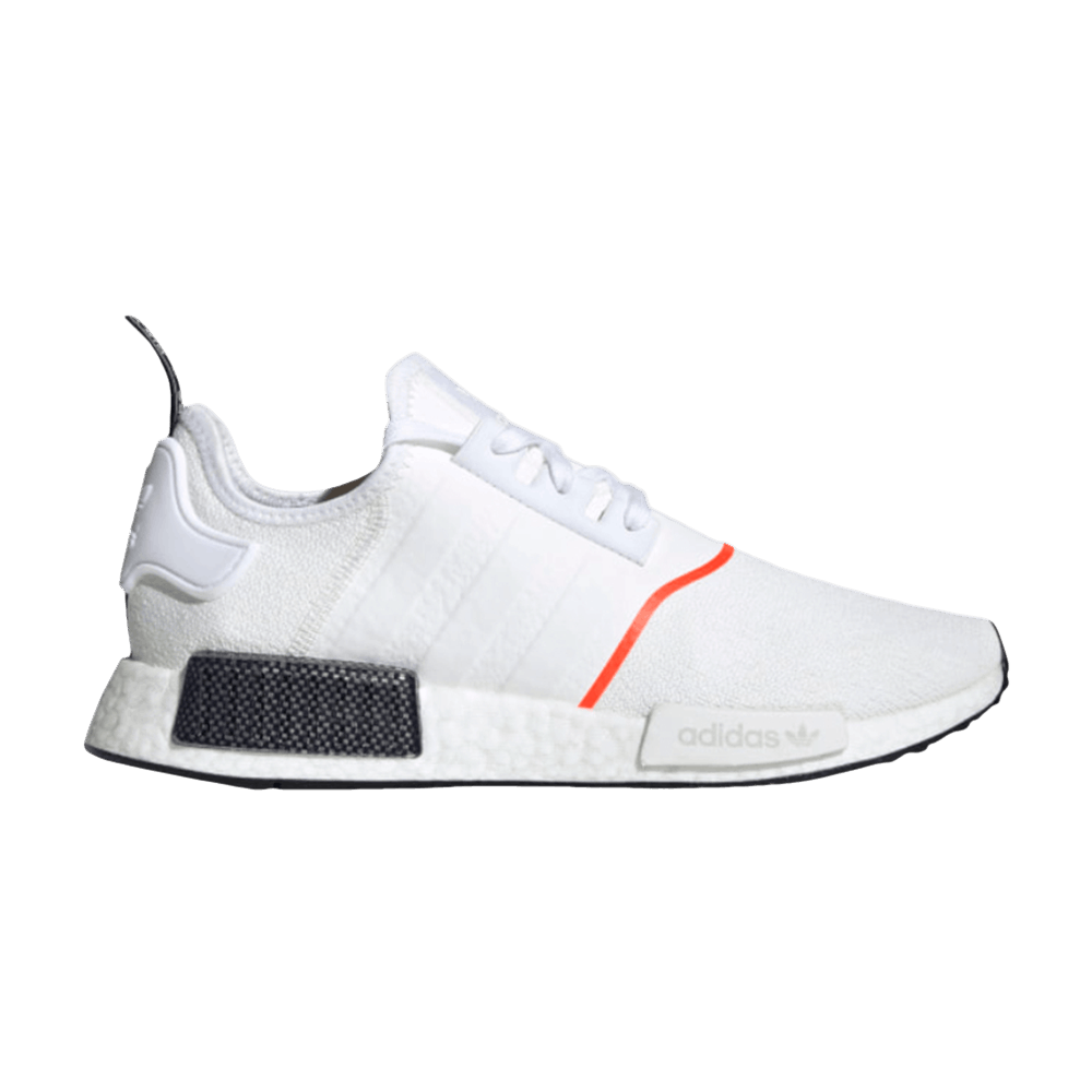 Кроссовки adidas NMD_R1 'White Solar Red' Sample