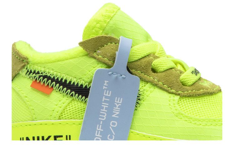 Кроссовки Nike Off-White x Air Force 1 Low CB 'Volt'
