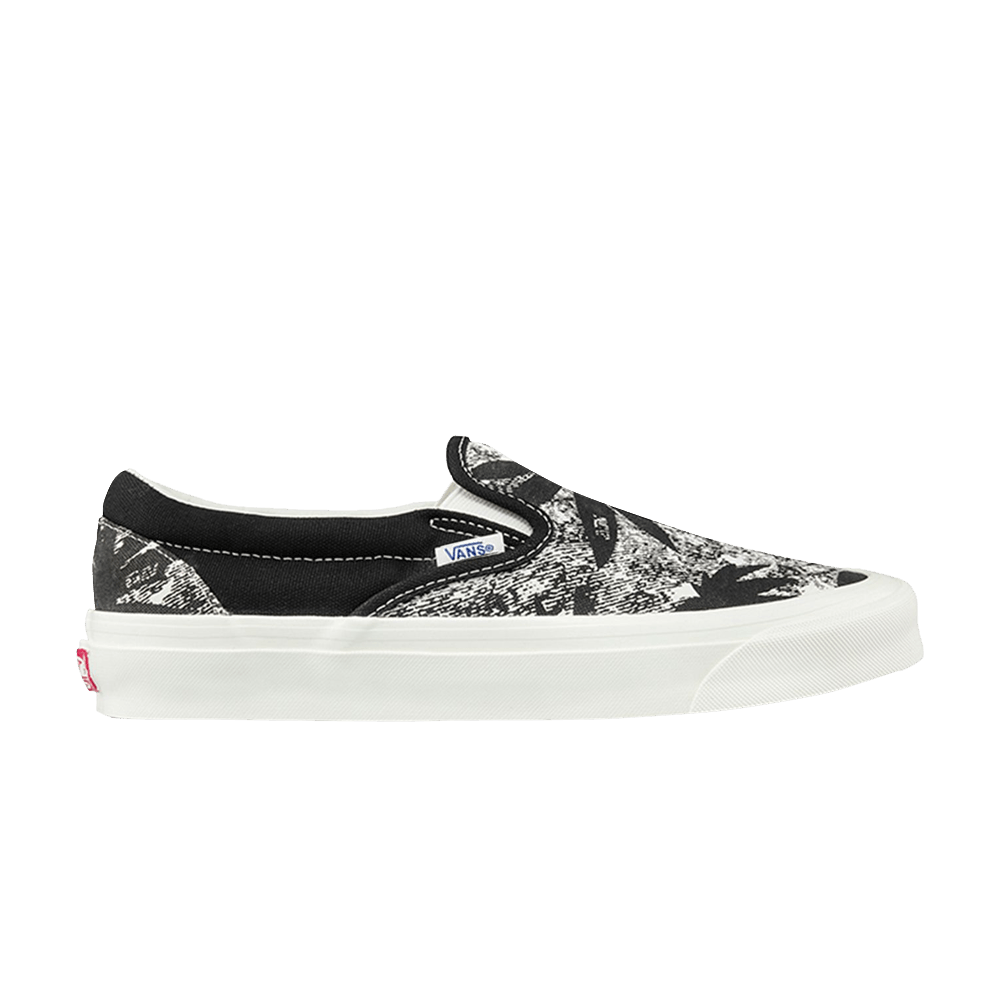 og-classic-slip-on-lx-palm-acid-wash-summer-leaf-black-vn0a45jk4ka