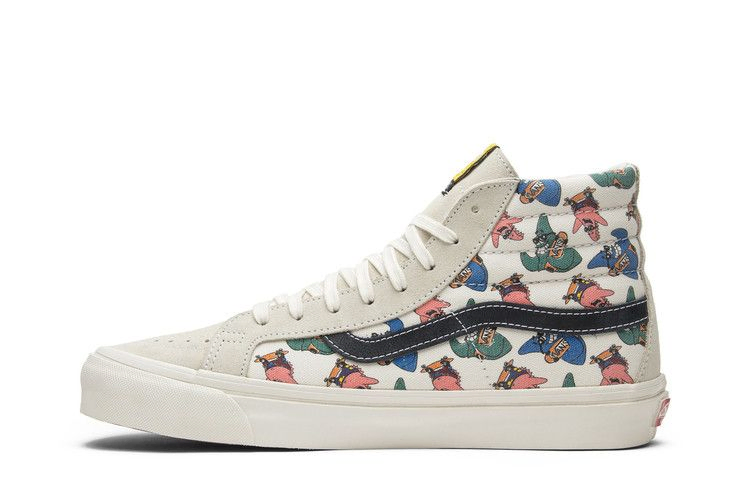 Кроссовки Vans OG Sk8-Hi LX 'Spongebob'
