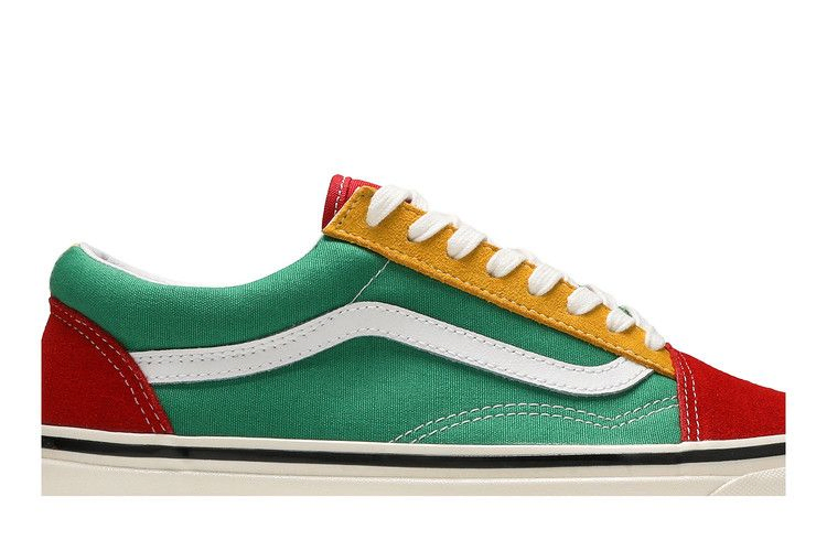 Кроссовки Vans Old Skool 36 DX 'Red Emerald Yellow'