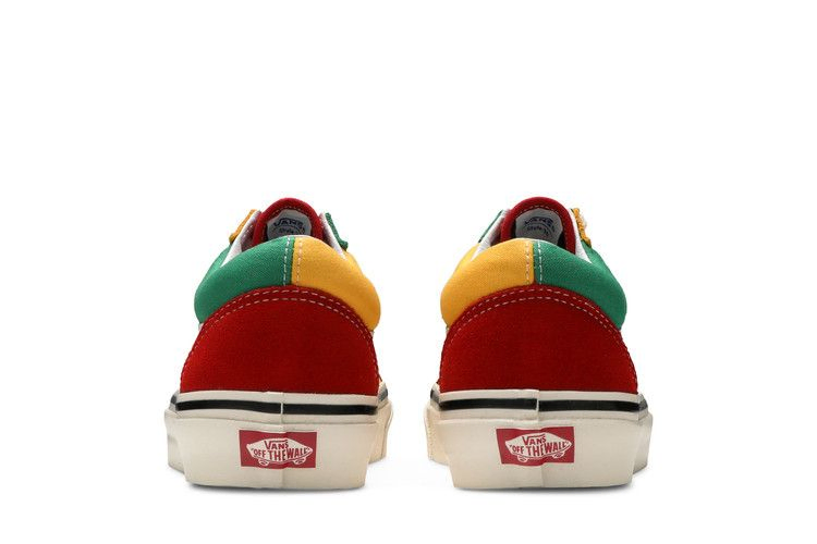 Кроссовки Vans Old Skool 36 DX 'Red Emerald Yellow'