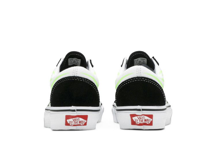 Кроссовки Vans Old Skool 'Flame Black White'