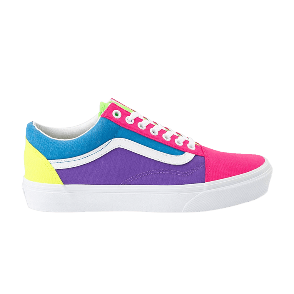 Кроссовки Vans Old Skool Kids 'Color Block'
