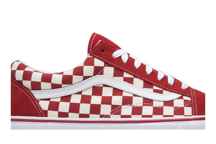 Кроссовки Vans Old Skool 'Red Checkerboard'
