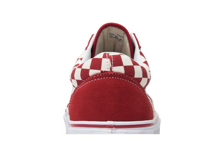 Кроссовки Vans Old Skool 'Red Checkerboard'