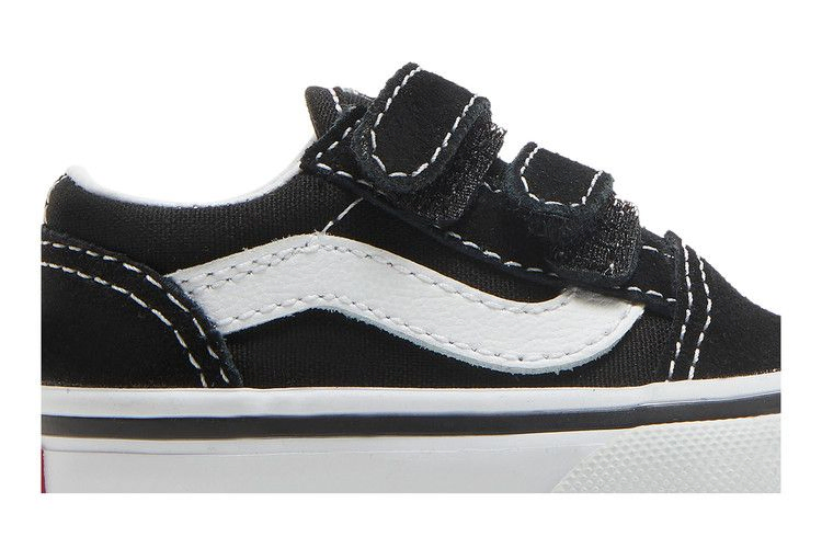 Кроссовки Vans Old Skool V Toddler 'Black'