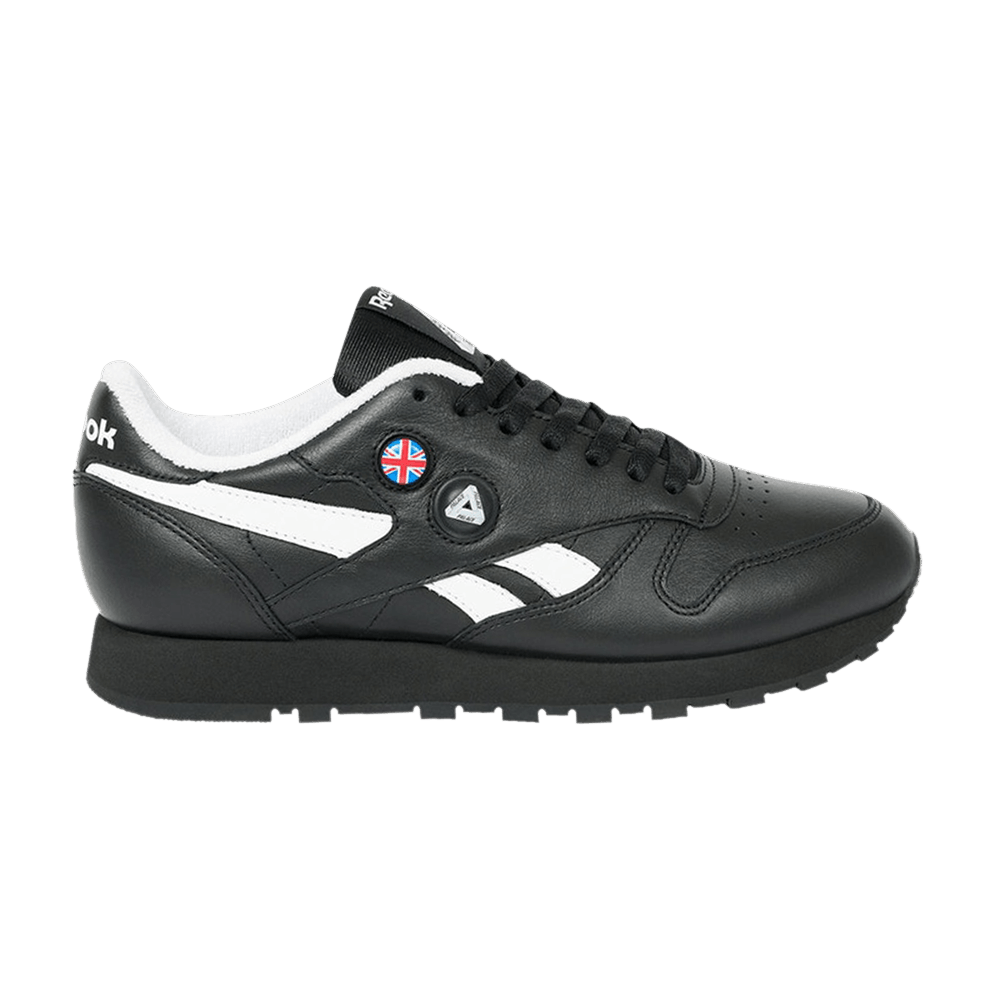 Кроссовки Reebok Palace x Classic Leather Pump 'Black'