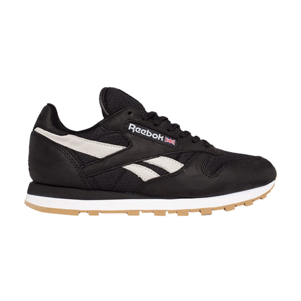 Кроссовки Reebok Palace x Classic Leather R12 'Black White'