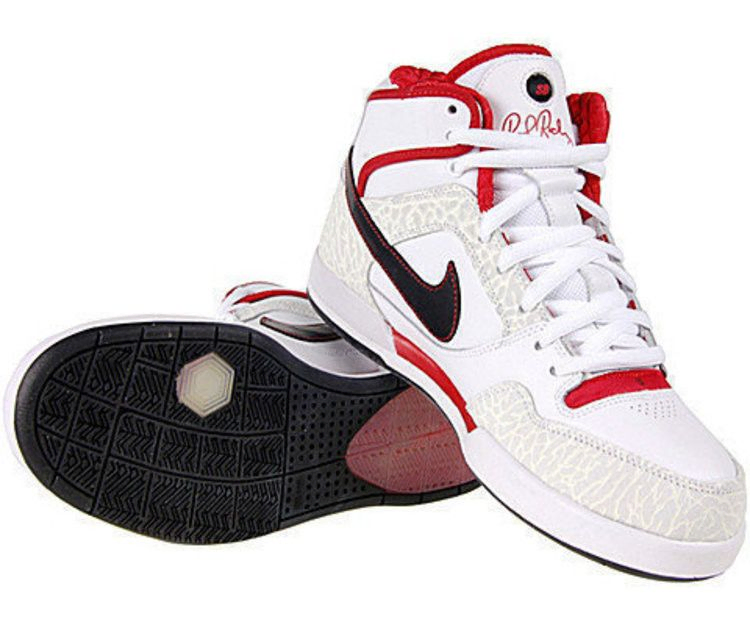 Кроссовки Nike Paul Rodriguez 2 Zoom Air High 'White Varsity Red'
