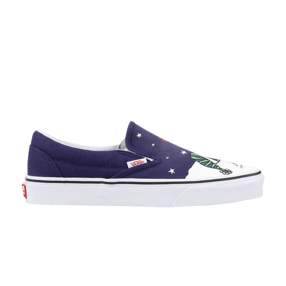 Кроссовки Vans Peanuts x Classic Slip-on 'Xmas Tree'