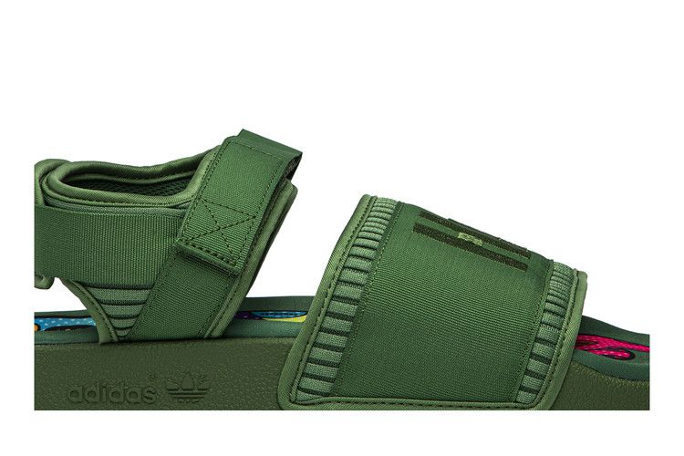 Кроссовки adidas Pharrell x Adilette 2.0 Sandal 'Tribe Green'