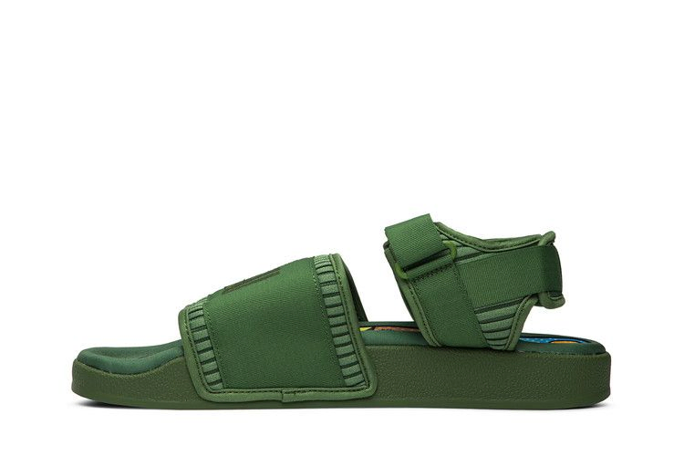 Кроссовки adidas Pharrell x Adilette 2.0 Sandal 'Tribe Green'