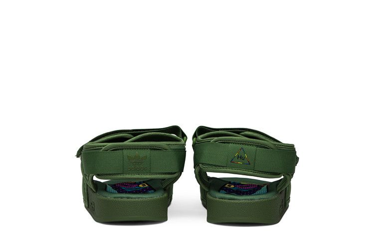 Кроссовки adidas Pharrell x Adilette 2.0 Sandal 'Tribe Green'