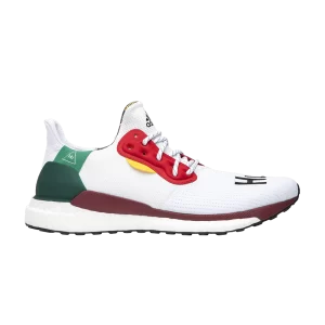 Обувь белого цвета/Черный цвет/Жирный зеленый