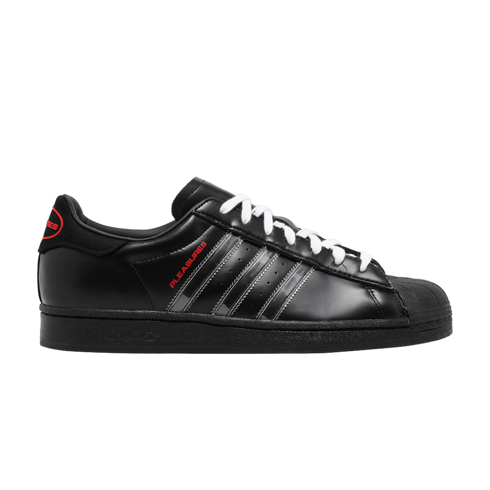 Кроссовки adidas Pleasures x Superstar 'Black'