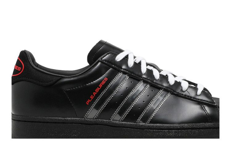 Кроссовки adidas Pleasures x Superstar 'Black'