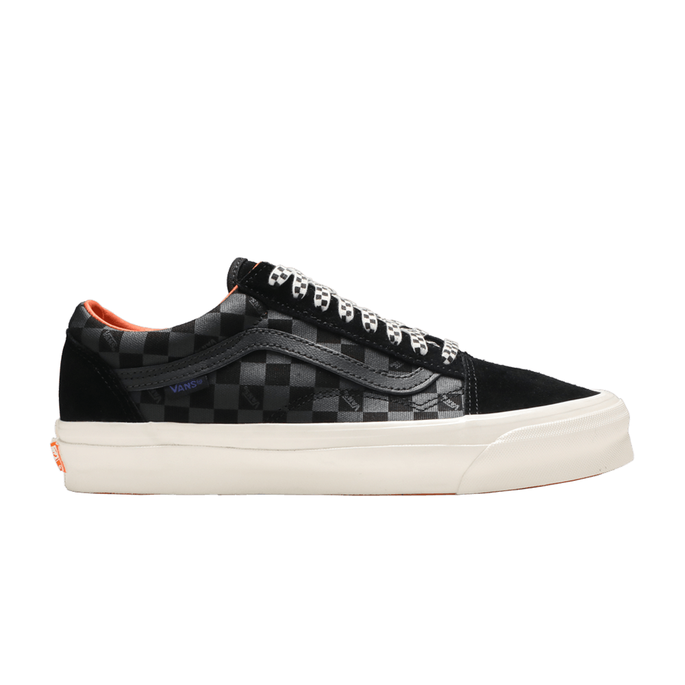 Кроссовки Vans Porter-Yoshida &amp; Co. x OG Old Skool LX 'Floral Checkerboard - Black'