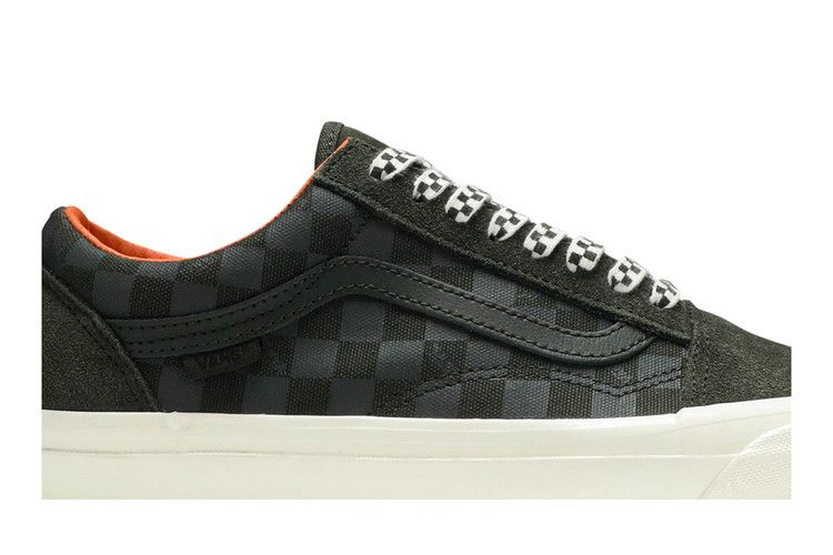 Кроссовки Vans Porter-Yoshida &amp; Co. x OG Old Skool LX 'Green Floral Checkerboard'