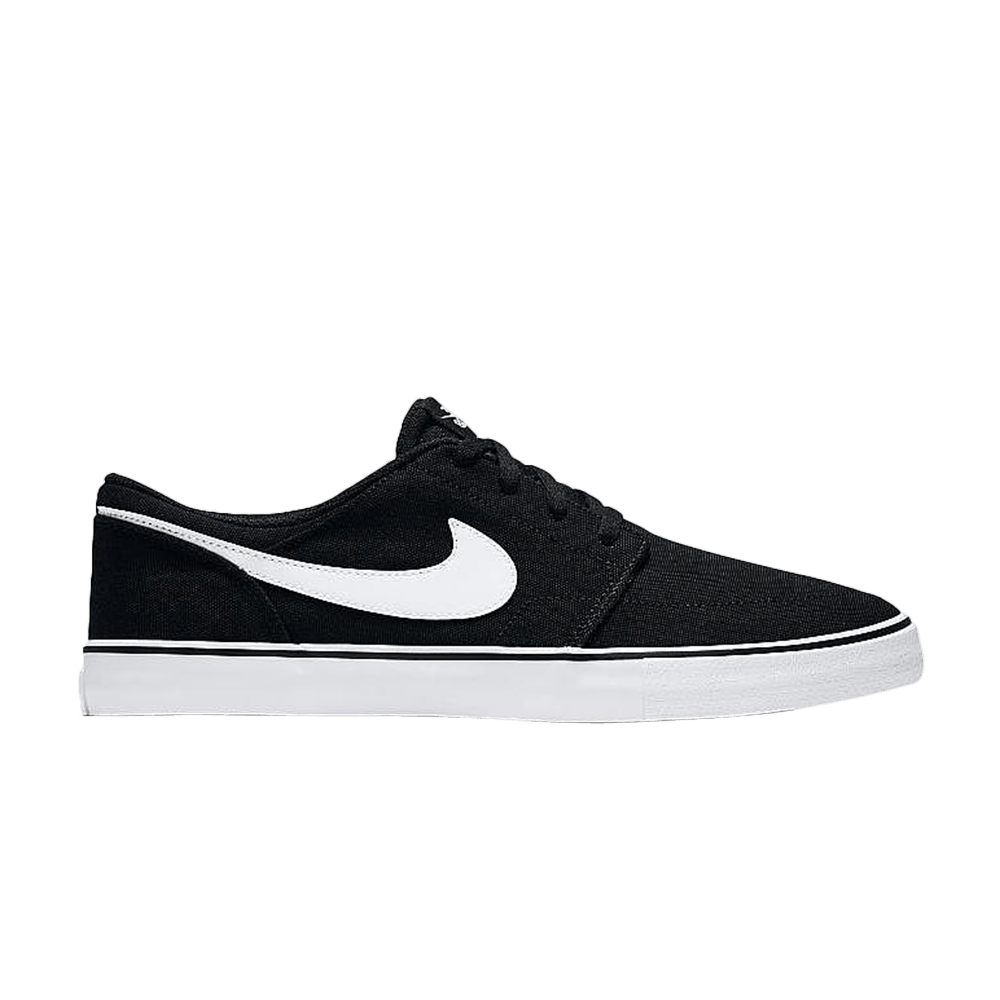 Кроссовки Nike Portmore 2 Solar Canvas SB 'Black White'