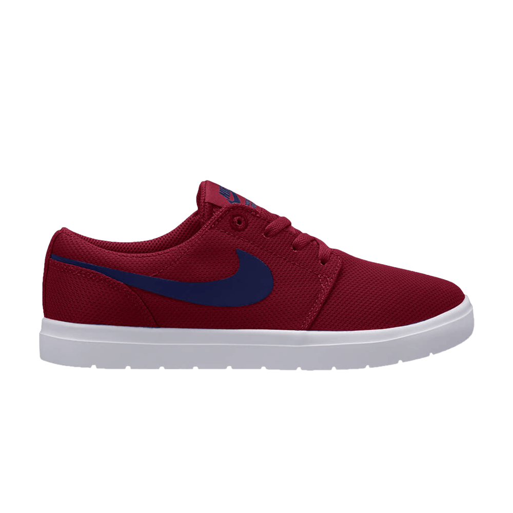 Кроссовки Nike Portmore 2 Ultralight GS 'Red Crush Blue Void'