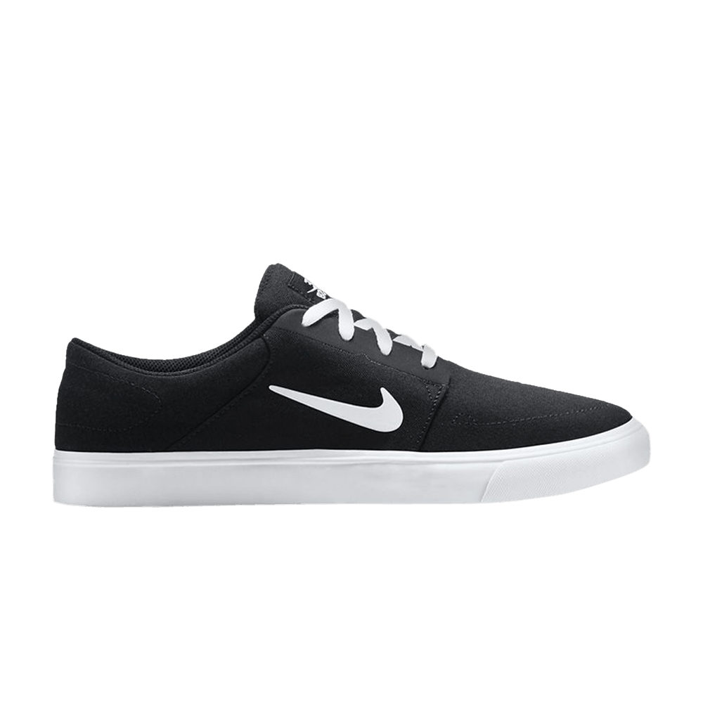 Кроссовки Nike Portmore Canvas SB 'Black'