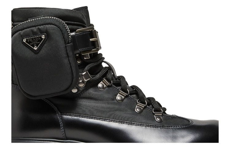Кроссовки Prada Monolith Boot Brushed Rois 'Black'