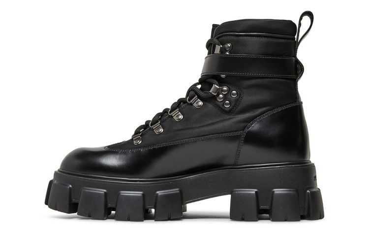 Кроссовки Prada Monolith Boot Brushed Rois 'Black'