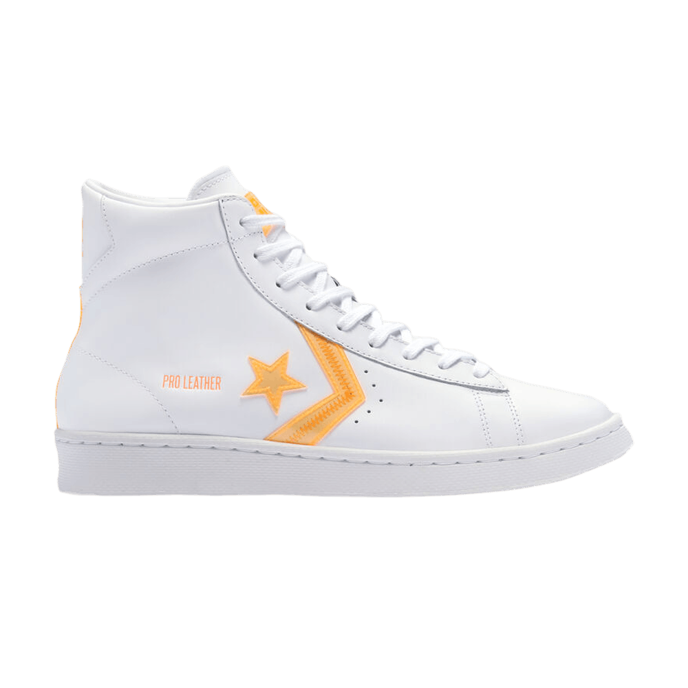 Кроссовки Converse Pro Leather High 'Hi-Vis Collection - White Flash Orange'