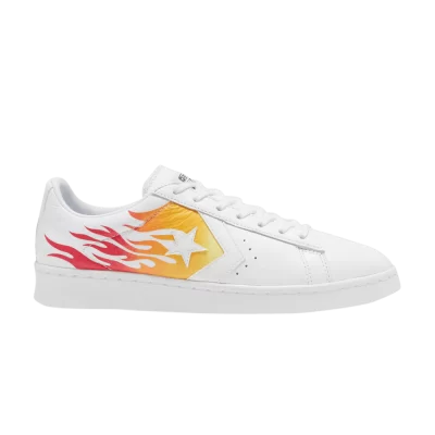 Converse Pro Leather Low 'Archival Flame Print'