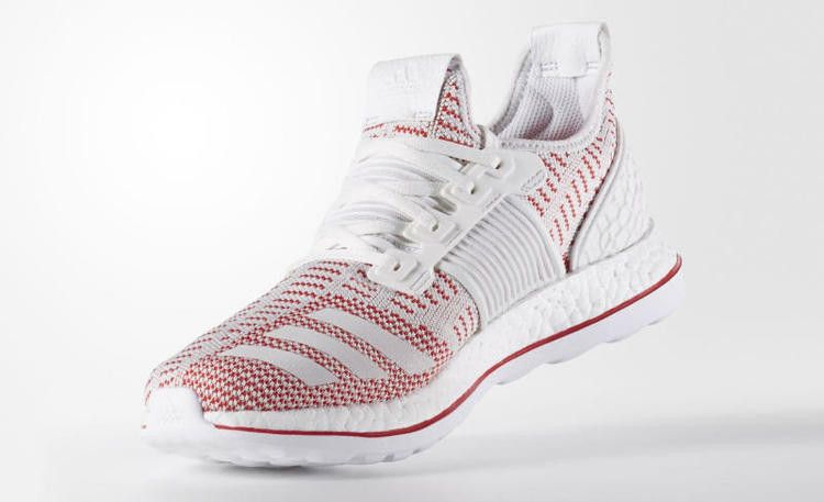 Кроссовки adidas PureBoost ZG LTD 'Crystal White Vivid Red'