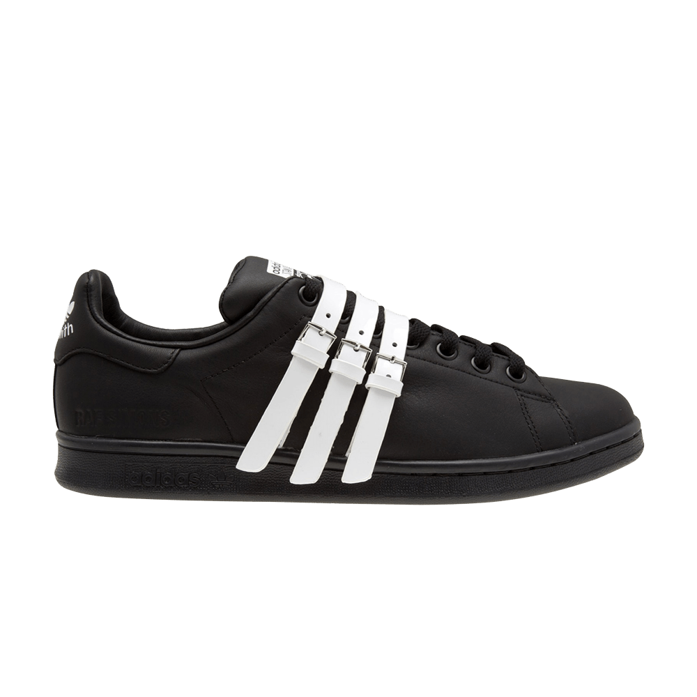 Кроссовки adidas Raf Simons x Stan Smith Strap 'Core Black'