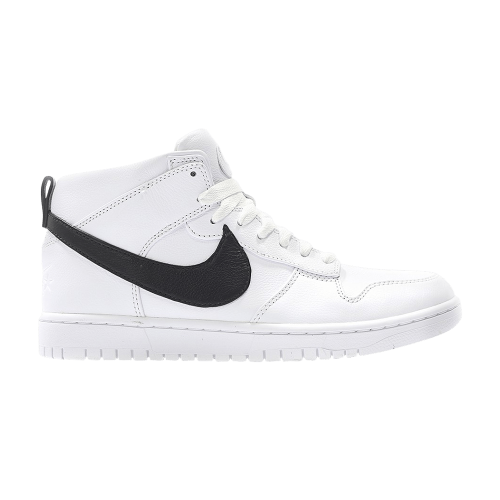 Кроссовки Riccardo Tisci x NikeLab Dunk Lux Chukka 'White Black'