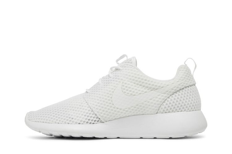 Кроссовки Nike Roshe Run Breeze 'All White'