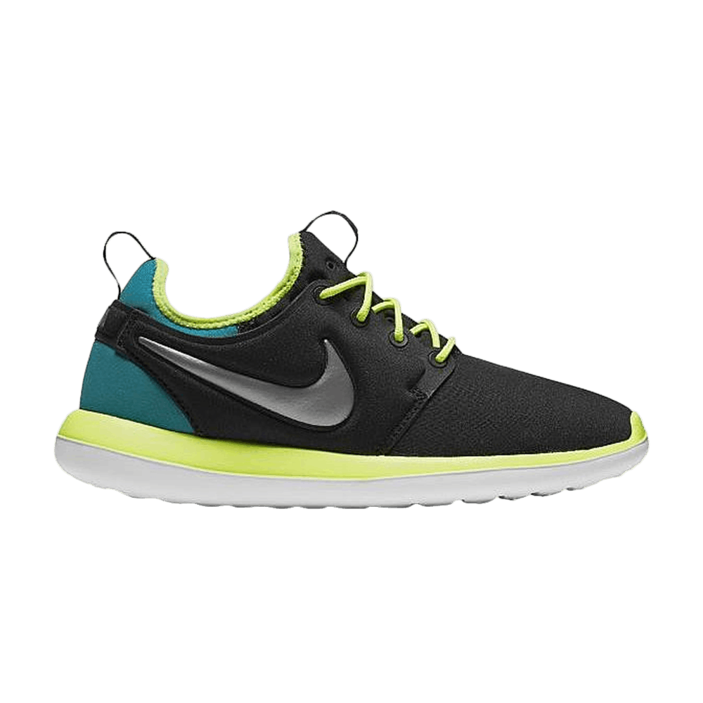 Кроссовки Nike Roshe Two GS 'Black Volt Teal'