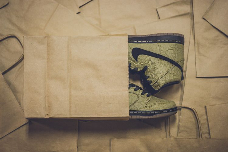 Кроссовки Nike SB Dunk High 'Brown Paper Bag'