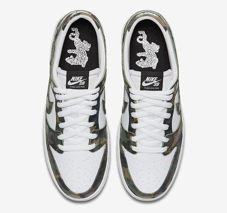 Кроссовки Nike Zoom Dunk Low Pro SB 'Camo'