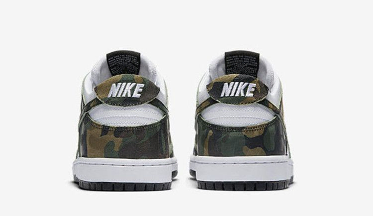 Кроссовки Nike Zoom Dunk Low Pro SB 'Camo'