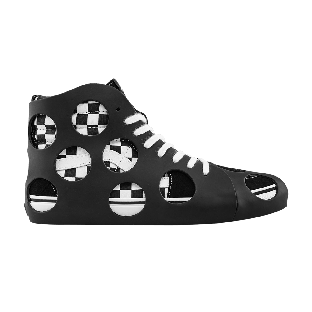 Кроссовки Vans Sk8-Hi Cage VLT LX 'Polka Dot Checkered - Black'