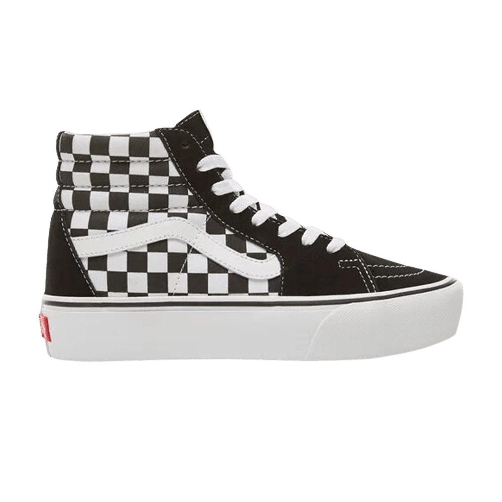 Кроссовки Vans Sk8-Hi Platform 2.0 'Checkerboard - Black White'
