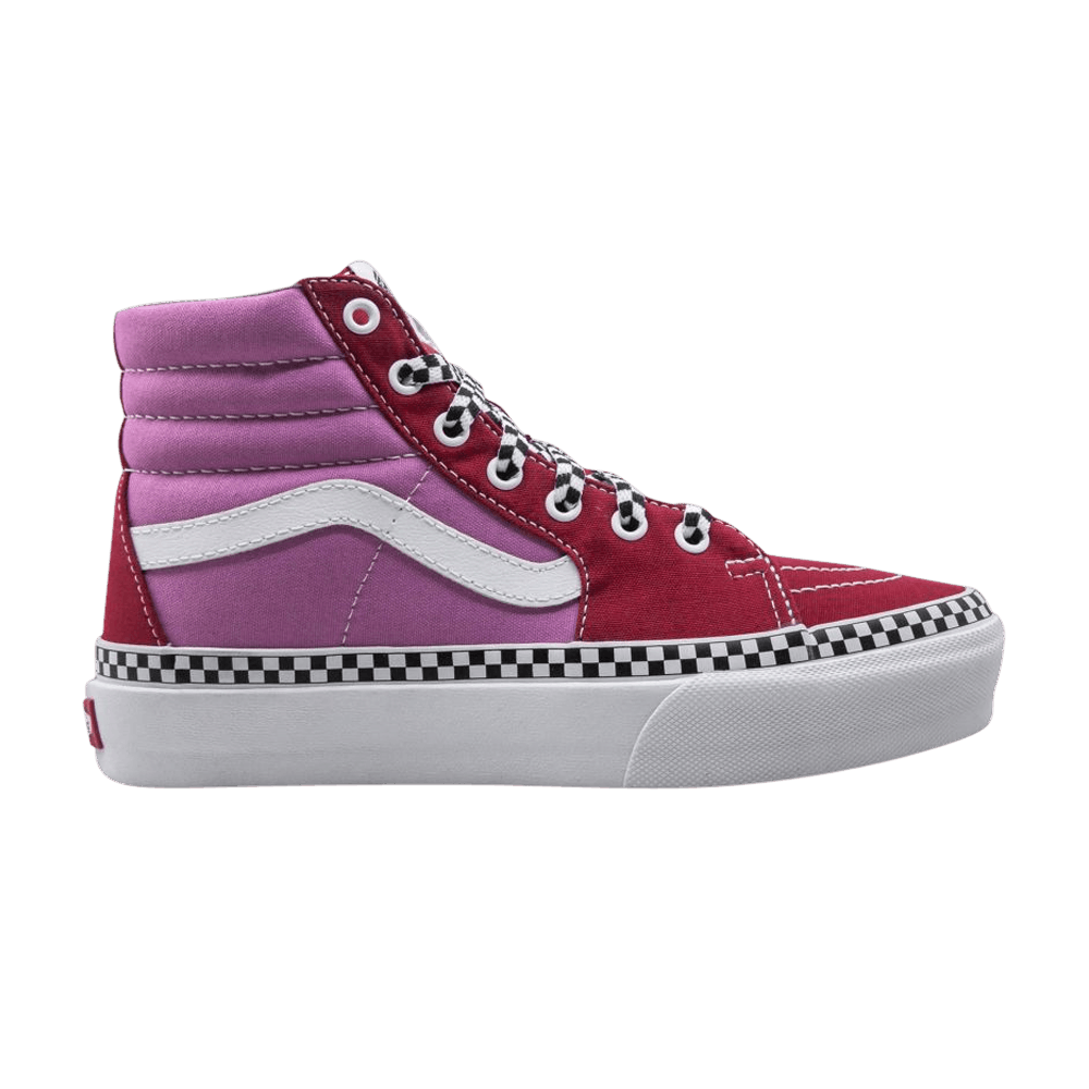 Кроссовки Vans Sk8-Hi Platform 2 '2 Tone Heart - Chili Pepper Fuchsia Pink'