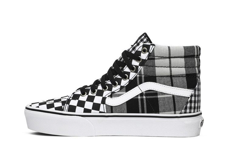 Кроссовки Vans Sk8-Hi Platform 'Plaid Checkerboard'