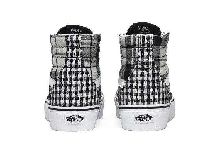 Кроссовки Vans Sk8-Hi Platform 'Plaid Checkerboard'